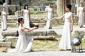 Olympic-Flame-Olympia-Greece