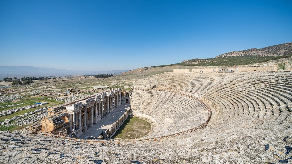 Hierapolis Turkey the Theater