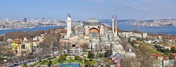 The church of Aghia Sophia in Istanbul