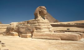 El Cairo Egipto La Gran Esfinge De Giza