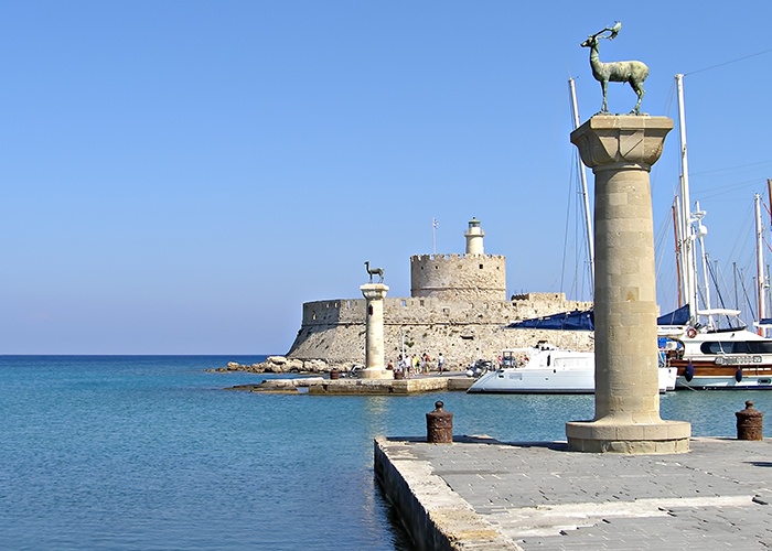 Rhodes_Greece_Harbour_Entrance