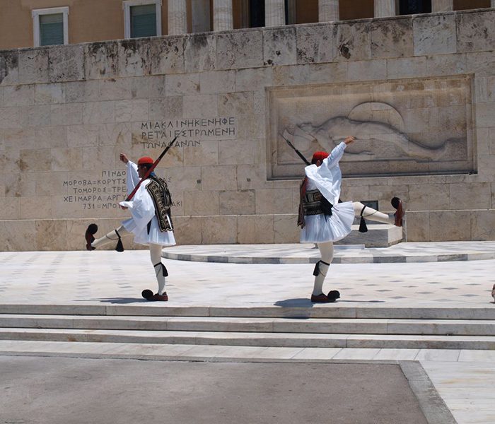 Athens_Greece_The_Evzones_Unknown_Soldier_Monument