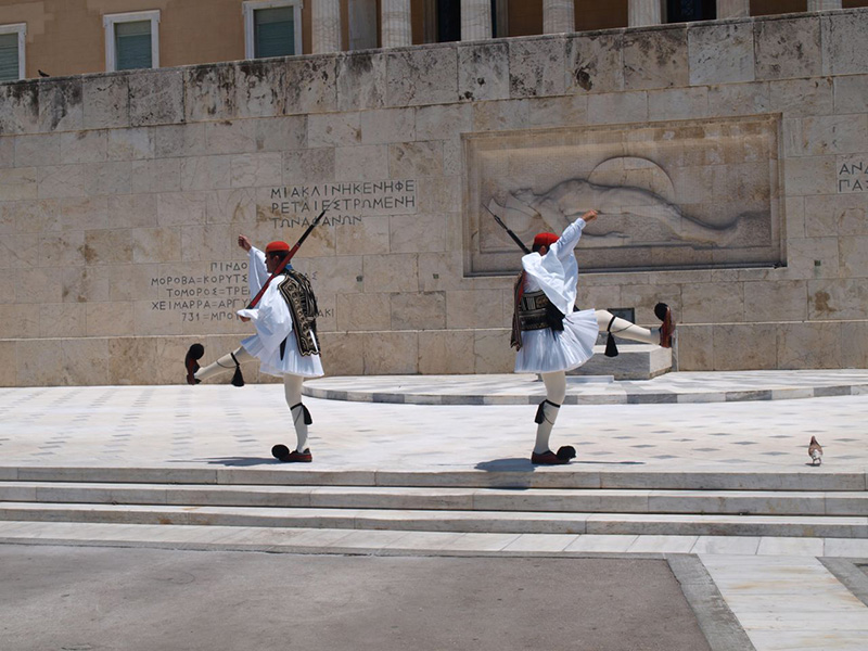 Athens_Greece_The_Evzones_Unknown_Soldier_Monument