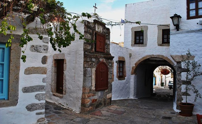 Patmos_Island_Greece_Skala_Town_Street