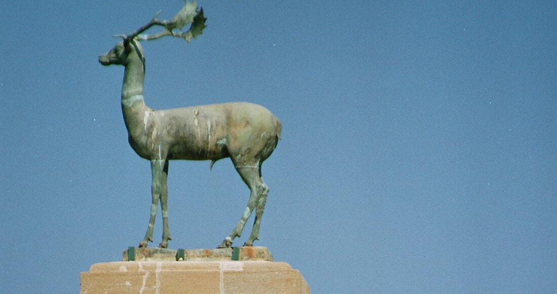 Rhodes_Rodos_Island_Greece_Bronze_Deer_Statues