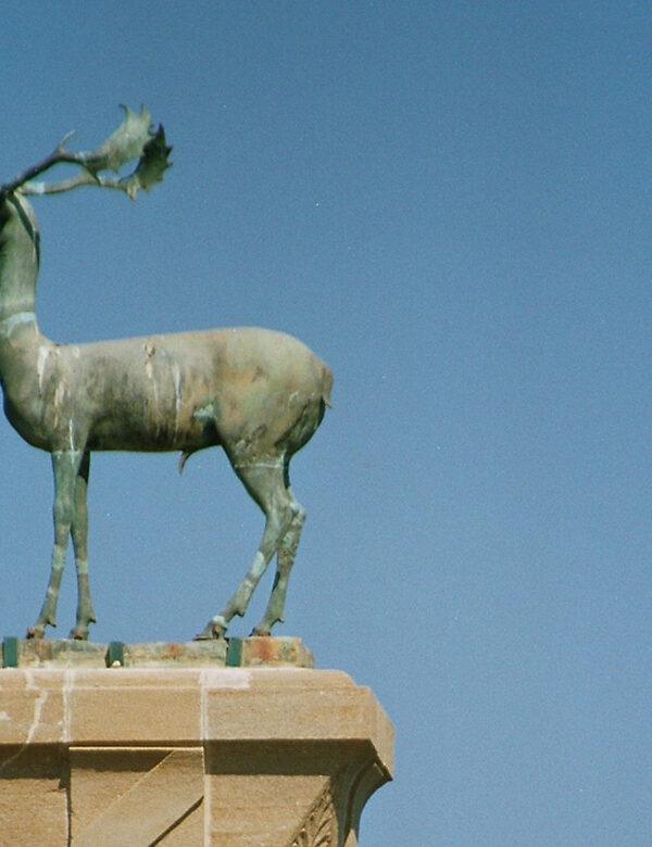 Rhodes_Rodos_Island_Greece_Bronze_Deer_Statues